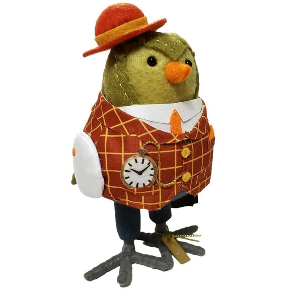 New Featherly Friends Bird OATS Green Fall Halloween Vest Suit Hat Watch 2023 - Picture 7 of 13
